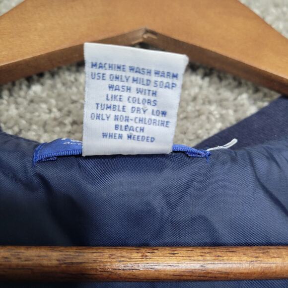 LA Mode Vintage Blue V Neck Sportswear Vest Mens Size XL - Picture 3 of 6